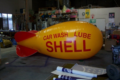 Helium Balloons 15' shell blimp